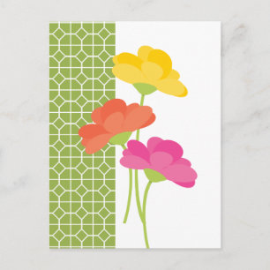 Postal Primavera En Bloom