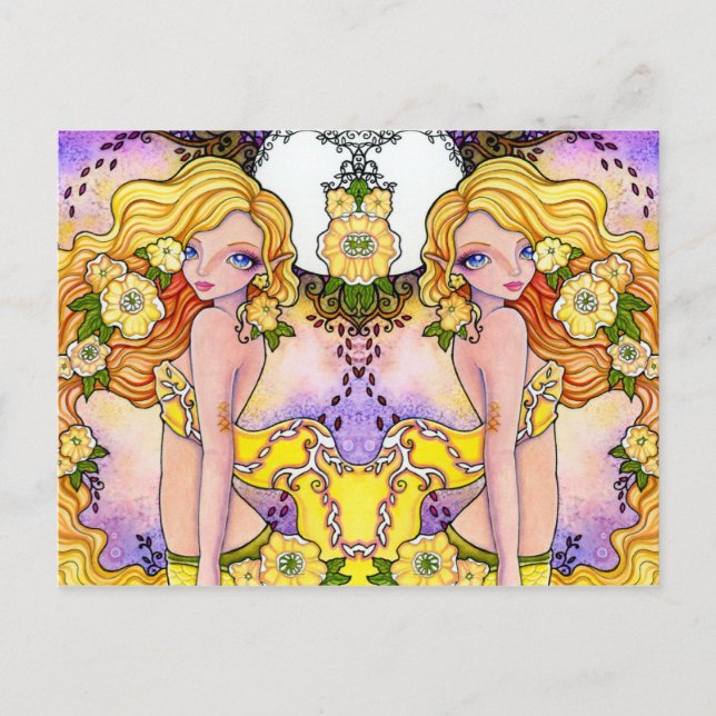 Postal Primavera en el aire - Postcard (Anverso)