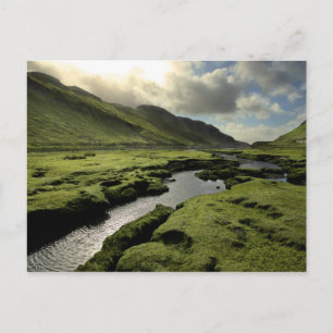 Postal Primavera en las tierras altas de Escocia