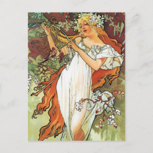 Postal Primavera, Mucha