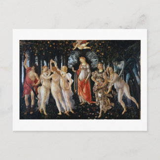 Postal Primavera, Sandro Botticelli, 1482