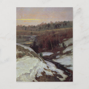 Postal Primavera temprana, 1905