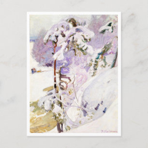 Postal Primavera temprana, Pekka Halonen