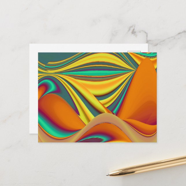 Postal Primavera Verano Otoño Flores Magia (Anverso/Reverso In Situ)