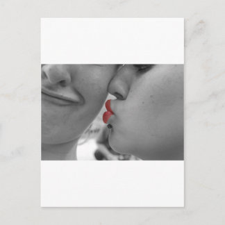 Postal Primer beso
