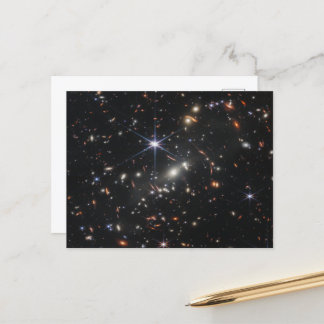 Postal Primer Campo Profundo del Universo de James Webb