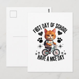 Postal Primer Día De Escuela Que Tengas Un Buen Día