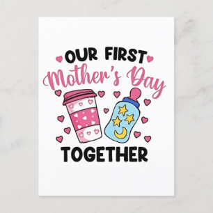 Postal Primer Día de la Madre Juntos Matrimonio de Pareja