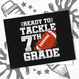 Postal Primer Día del Fútbol Séptimo Grado De Vuelta Al C