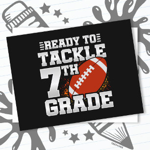 Postal Primer Día del Fútbol Séptimo Grado De Vuelta Al C