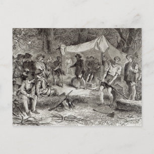 Postal Primer día en Jamestown