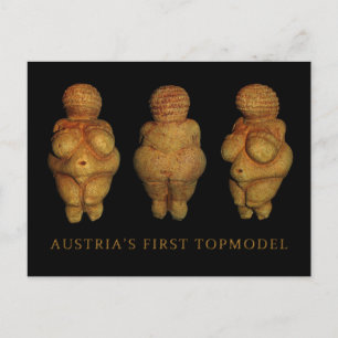 Postal Primer modelo de Austria