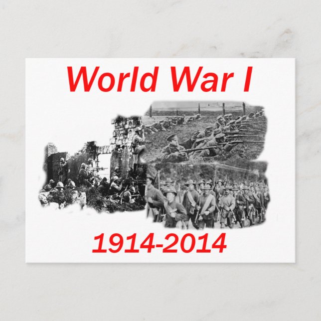 Postal Primera Guerra Mundial (1914-2014) (Anverso)