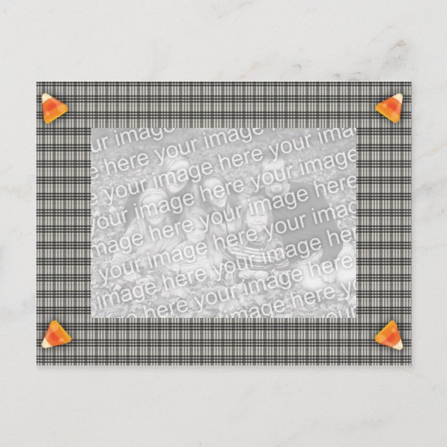 Postal Primera Halloween del Bebé (Anverso)