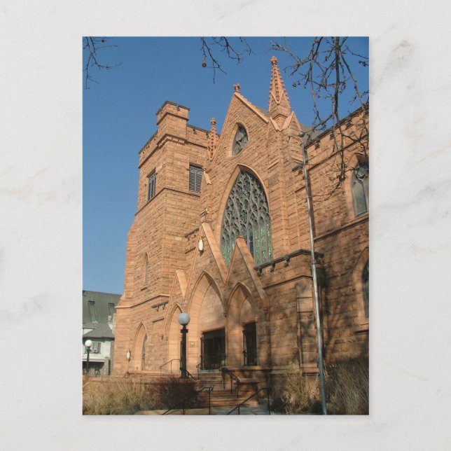 Postal Primera iglesia presbiteriana (Anverso)