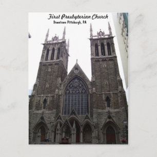 Postal Primera iglesia presbiteriana