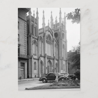 Postal Primera iglesia presbiteriana, Nueva Orleans, años