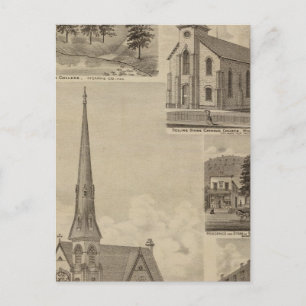 Postal Primera Iglesia Universalista, Minneapolis, Minnes