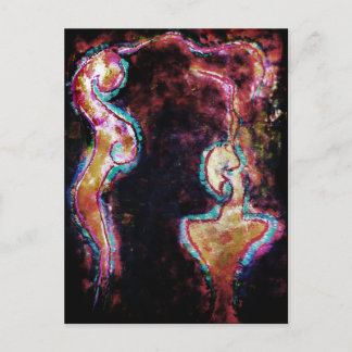 Postal "Primera Impresión" Postcard de arte de JTG