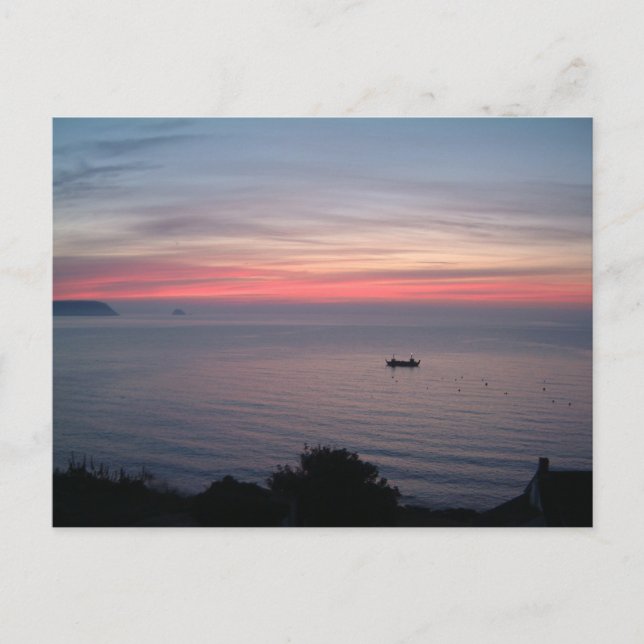 Postal Primera luz (Anverso)