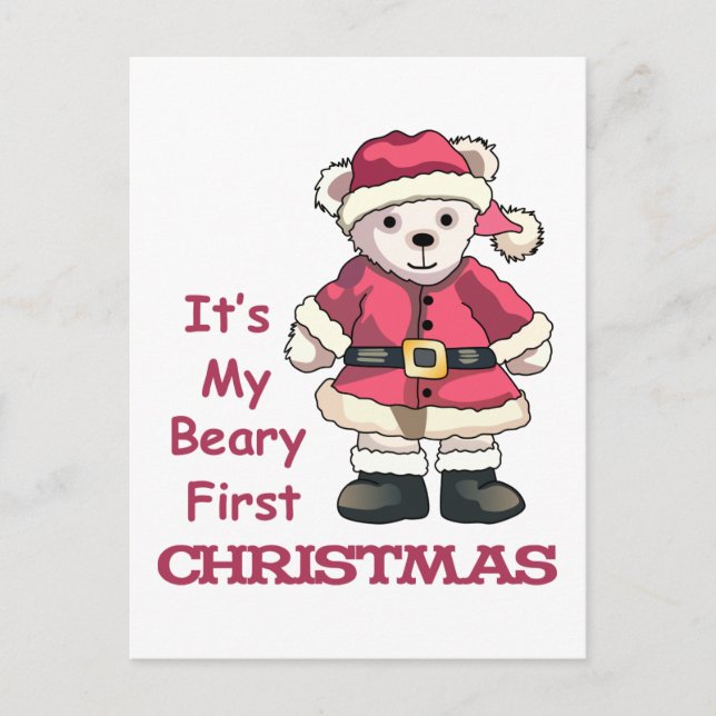 Postal Primera Navidad (Anverso)