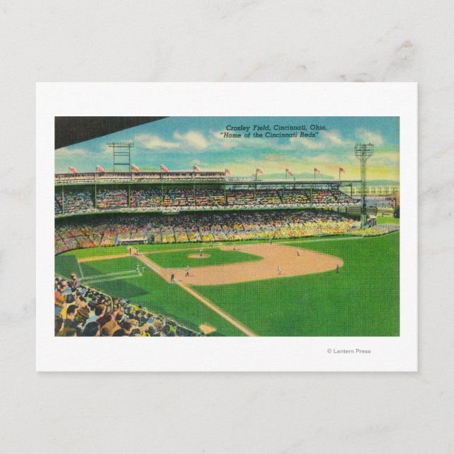 Postal Primera vista de blanqueadores de base del campo d (Anverso)