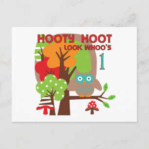 Postal Primeras camisetas y regalos del cumpleaños del