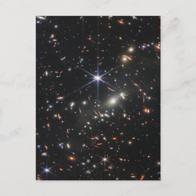 Postal Primeras imágenes del telescopio espacial JWST Jam (Anverso)