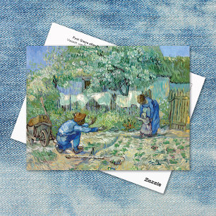 Postal Primeros pasos Beber Vincent van Gogh