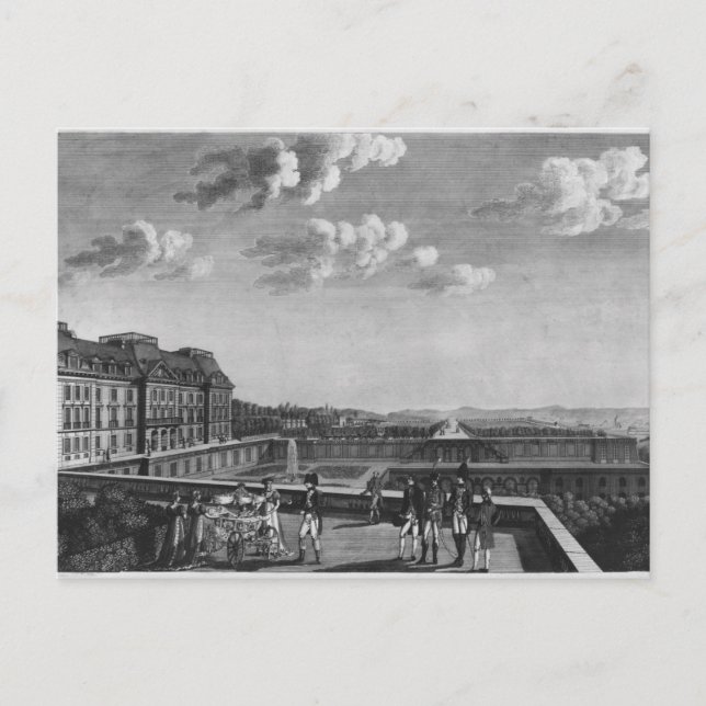 Postal Primeros pasos del Rey de Roma (Anverso)