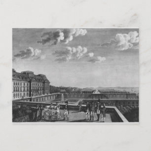 Postal Primeros pasos del Rey de Roma