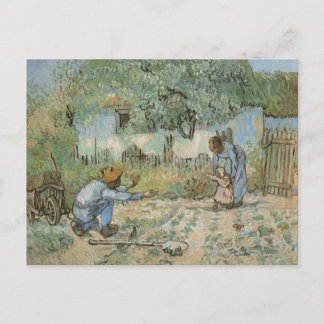 Postal Primeros pasos (después de Millet) Van Gogh Bella 