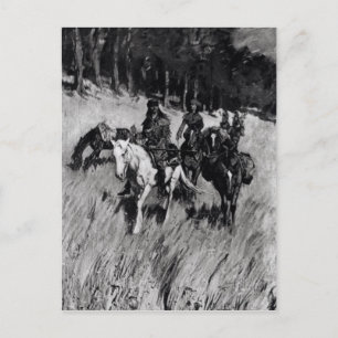 Postal Primeros pioneros en la cresta azul