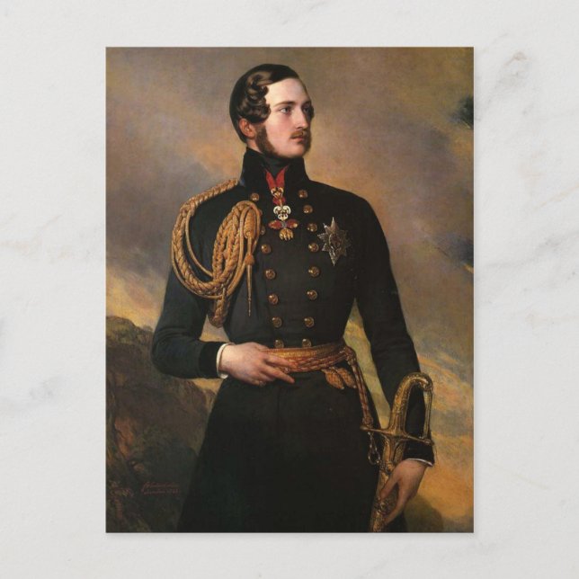 Postal Prince Albert (Anverso)
