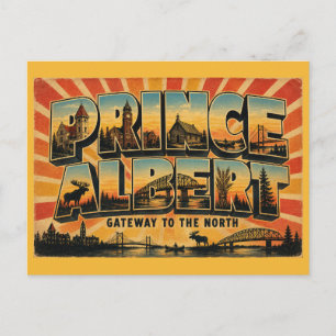Postal Prince Albert Saskatchewan Puerta al Norte