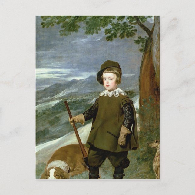Postal Prince Balthasar Carlos (Anverso)