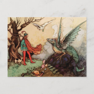 Postal Prince & Dragon Vintage Hale