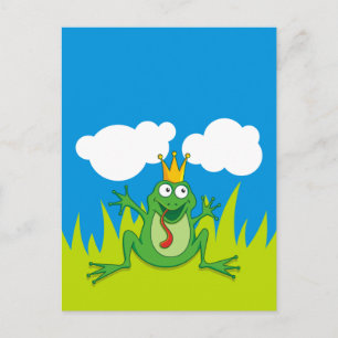 Postal Prince Frog de 4,25" x 5,6"