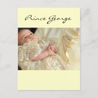 Postal Prince George Christening