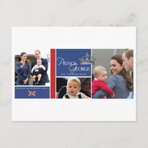 Postal Prince George - William & Kate