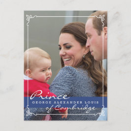 Postal Prince George - William & Kate