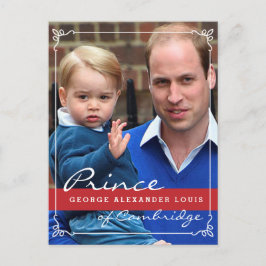 Postal Prince George y Prince William