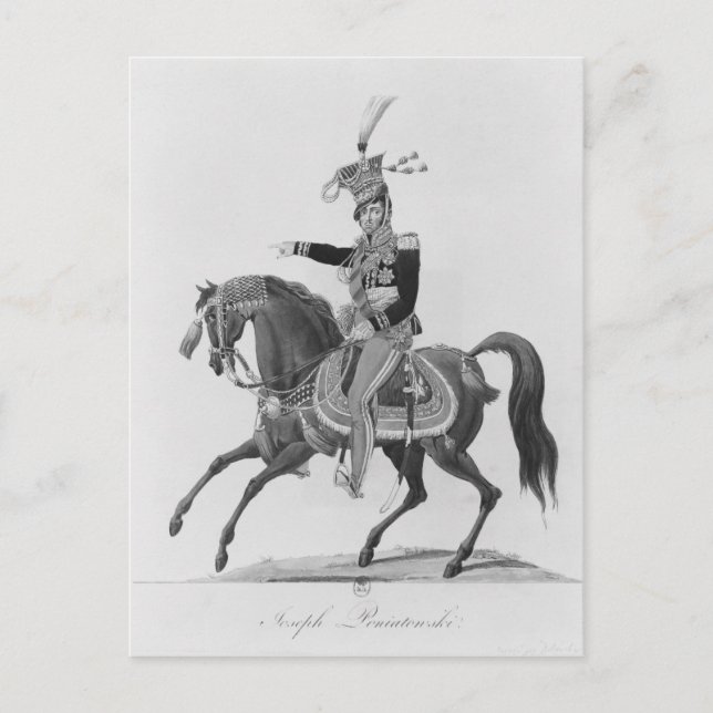 Postal Prince Jozef Antoni Poniatowski (Anverso)