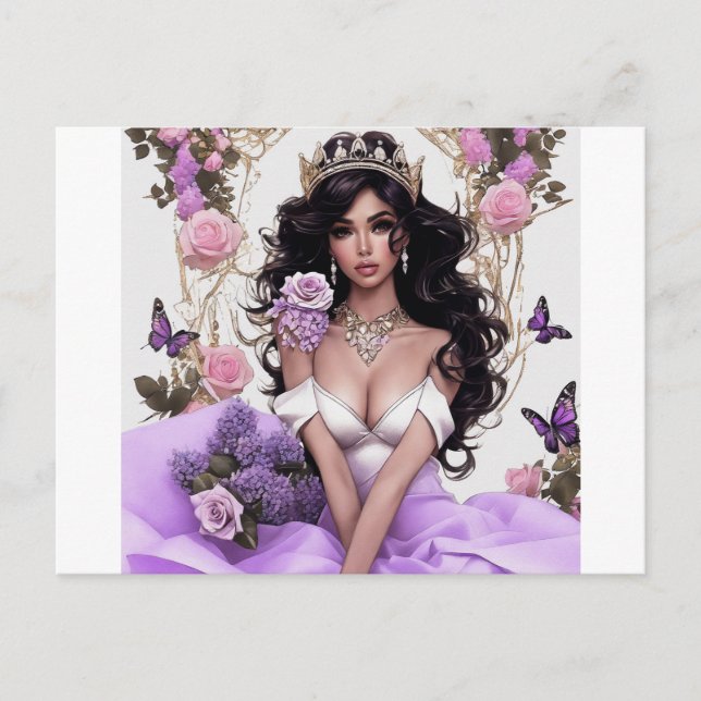 Postal Princesa (Anverso)