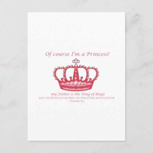 Postal Princesa (Anverso)
