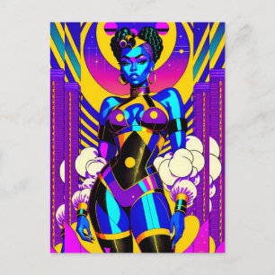 Postal Princesa al Acecho - Arte de Ken Gage