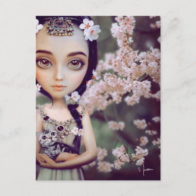Postal Princesa Blossom Postcard (Anverso)