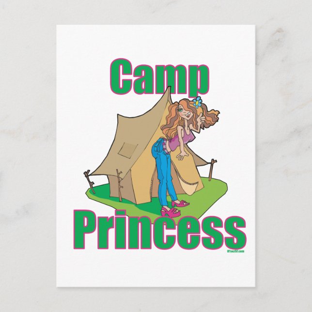 Postal Princesa-CAMP (Anverso)