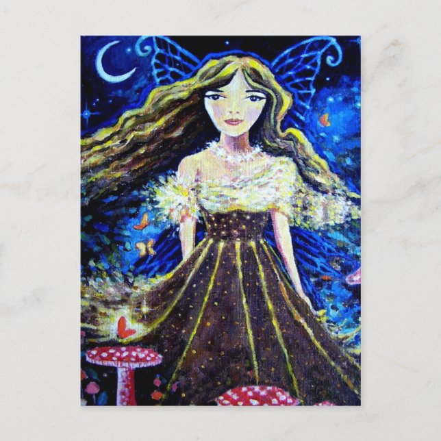 Postal Princesa de Faery Forest - Postcard (Anverso)