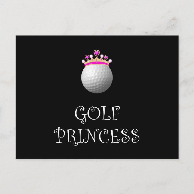 Postal Princesa de Golf (Anverso)